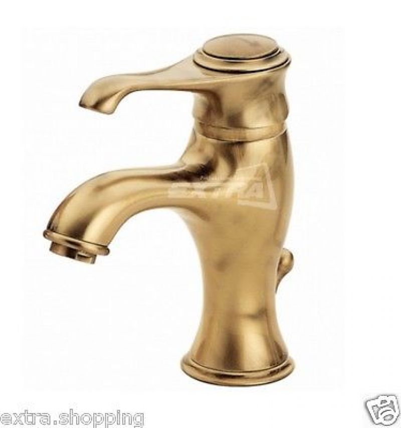 MISCELATORE LAVABO EMMEVI TIFFANY 6003 BRONZO BRONZATO