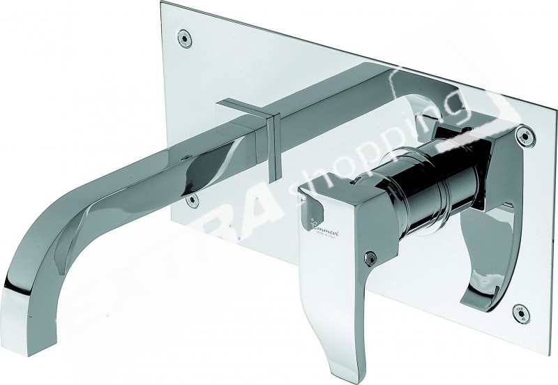 MISCELATORE LAVABO INCASSO EMMEVI NIAGARA 74055 CROMATO