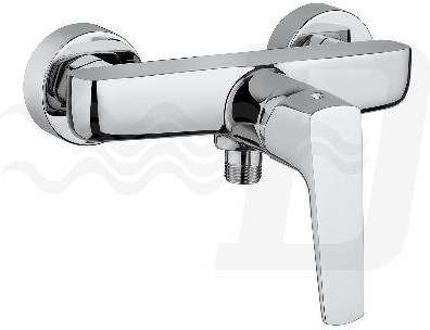 MISCELATORE MONOCOMANDO ESTERNO DOCCIA SENZA ACCESSORI SPARTACO Cromo