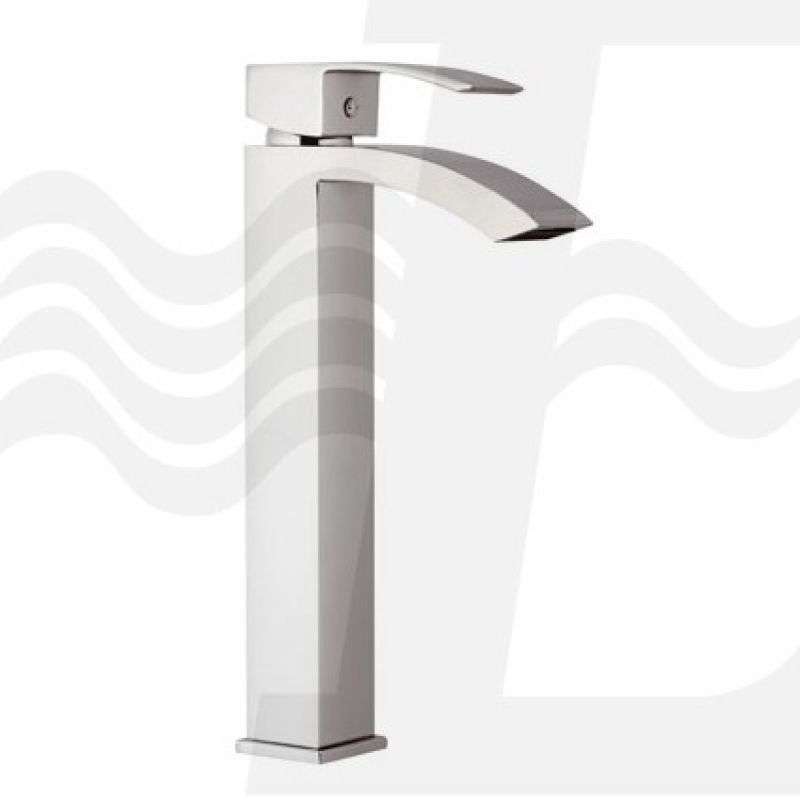 MISCELATORE MONOCOMANDO LAVABO ALTO LINEA MARTE Cromo