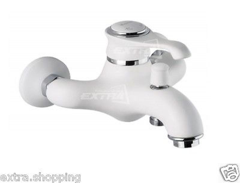 MISCELATORE RUBINETTO GRUPPO VASCA EMMEVI TIFFANY 6001 BIANCO CROMO