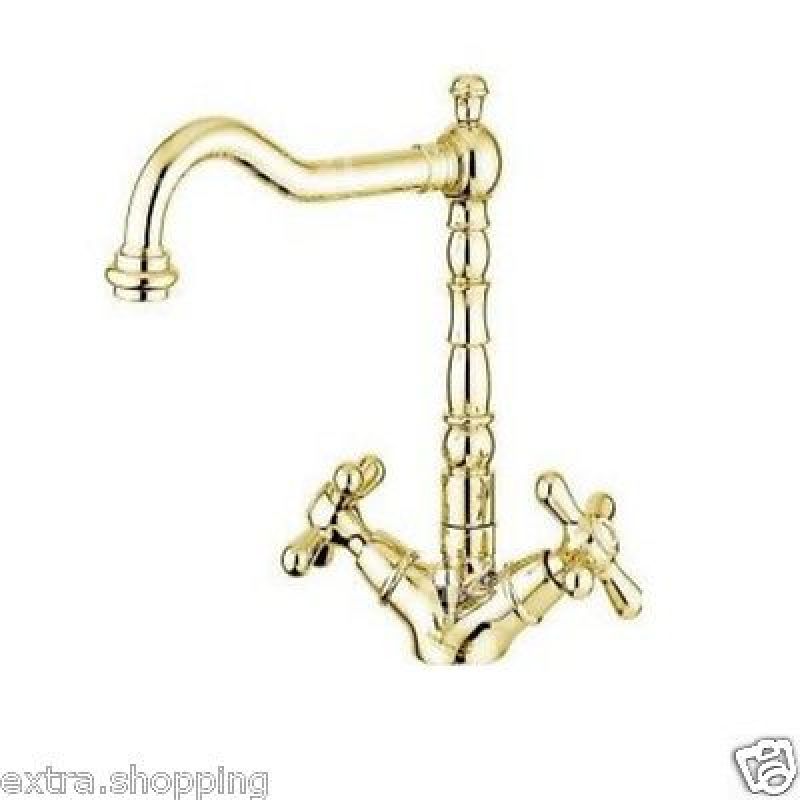 MISCELATORE RUBINETTO LAVABO EMMEVI DECO' OLD 12613 ORO