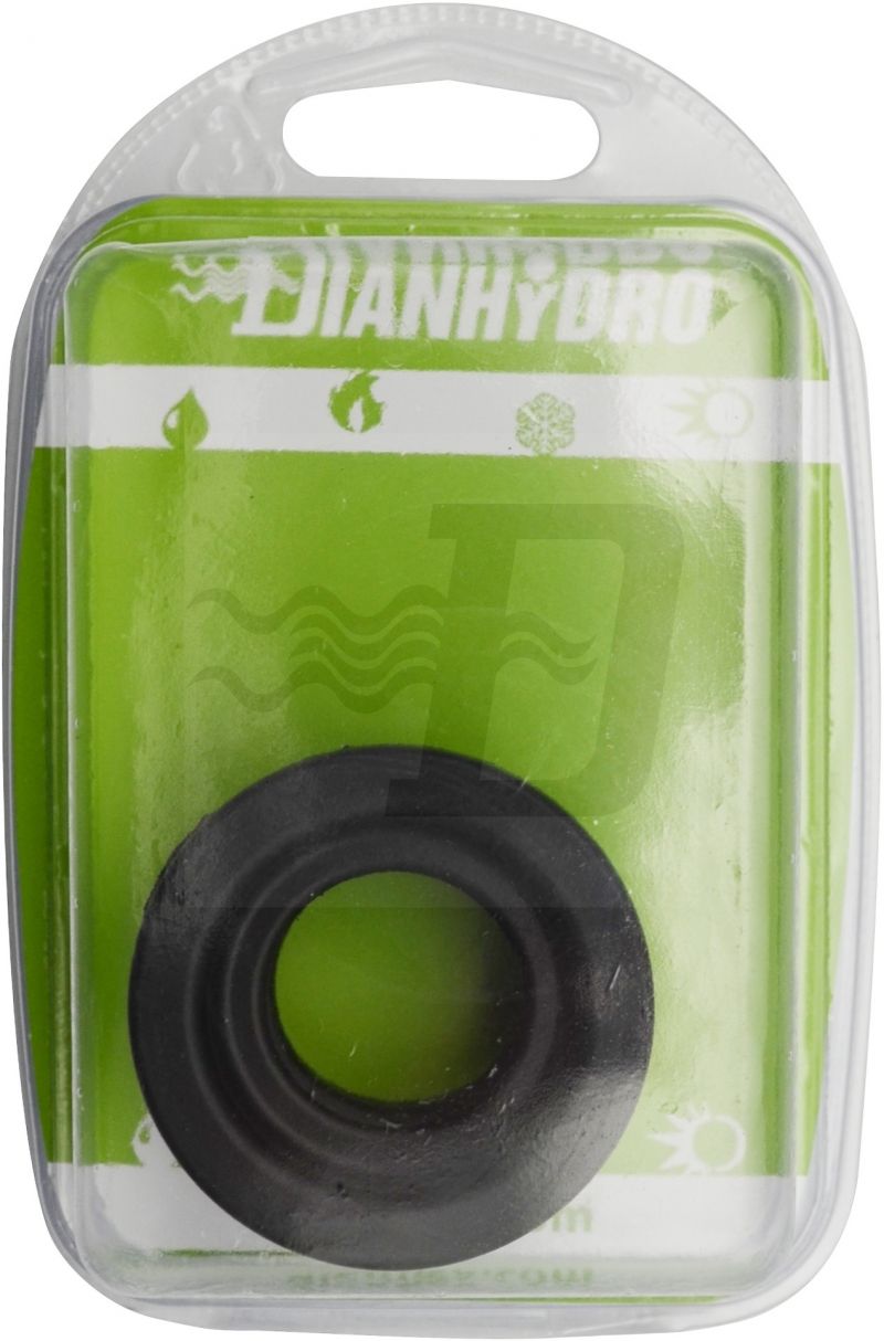 MORSETTO IN GOMMA NERA PER CANOTTI BLISTER Diam. Est. mm 50