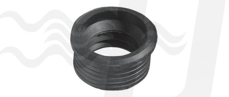 MORSETTO IN GOMMA NERA PER CANOTTI Diam. Est. mm. 50 (cf. 50 NR)