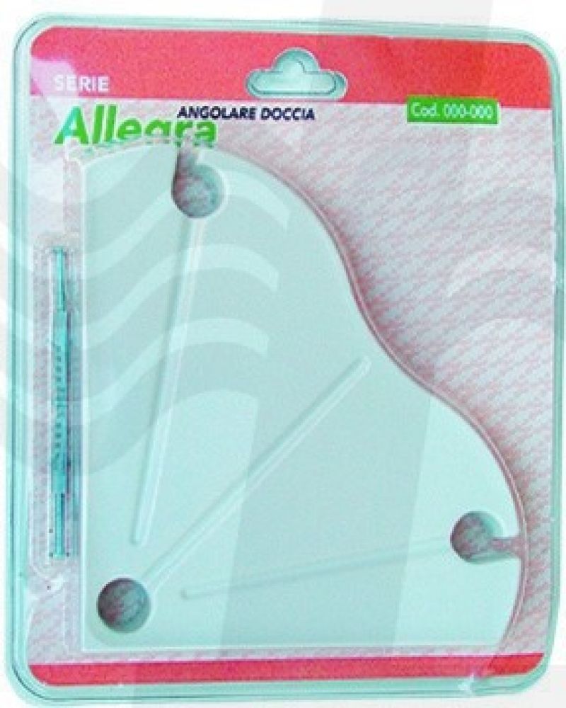 PORTA SAPONE ANGOLARE SERIE ALLEGRA Bianco