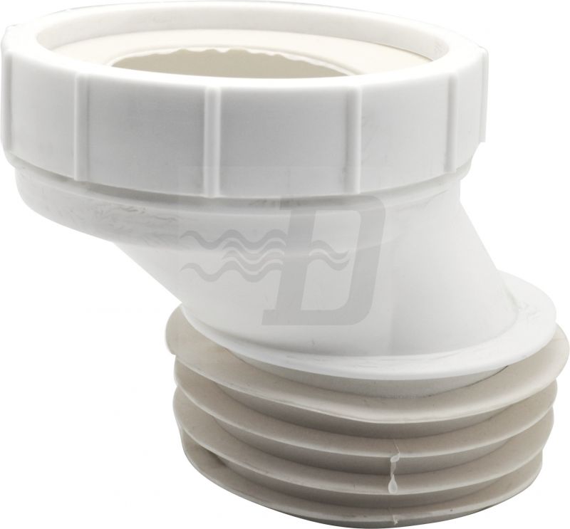 PROLUNGA PER WC RIGIDA CON SPOSTAMENTO 45MM 45 mm