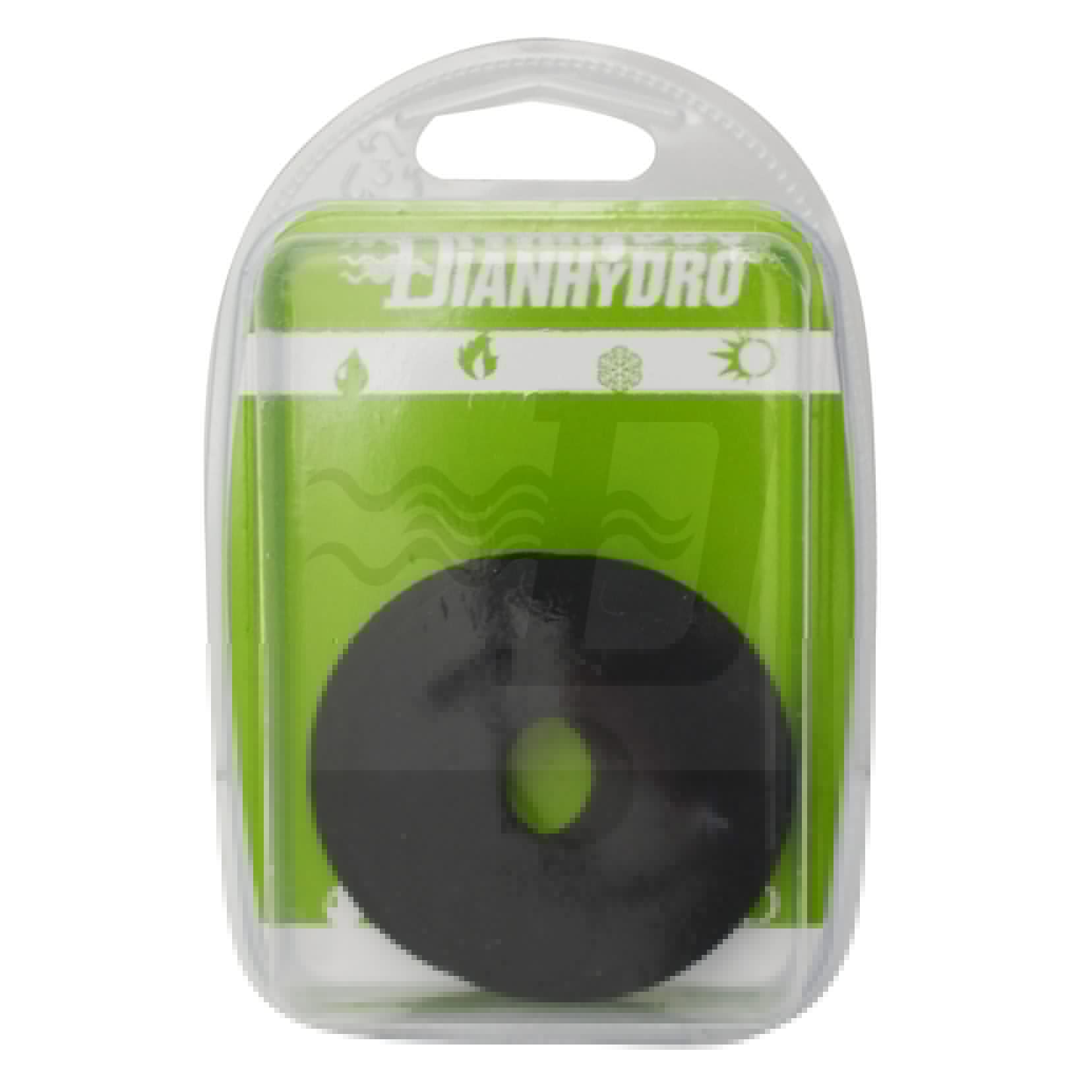 3 PZ GUARNIZIONI FONDO PER CASSETTA IN GOMMA MM 2 BLISTER 59 x 19 x 2.5 mm