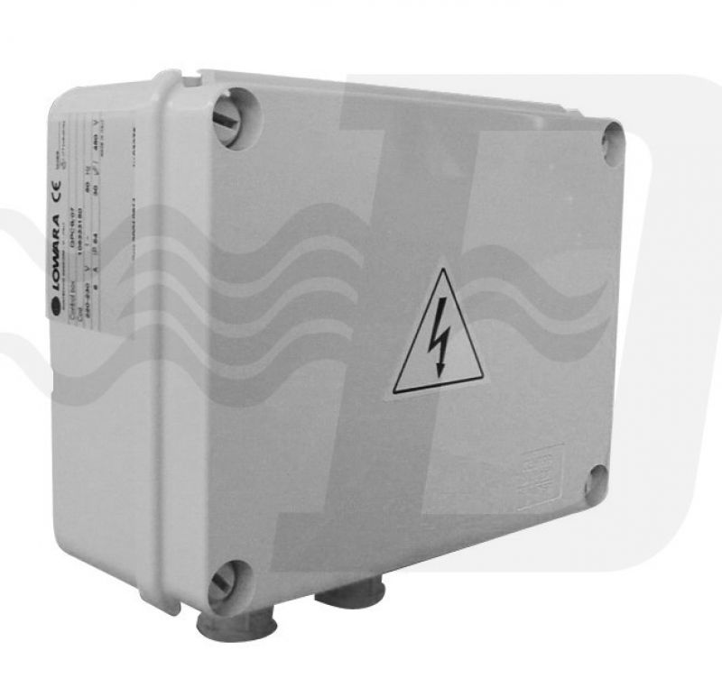 QUADRO ELETTRICO MONOFASE PER POMPA SOMMERSA DA 4" Kw 1.1 - Hp 1.5