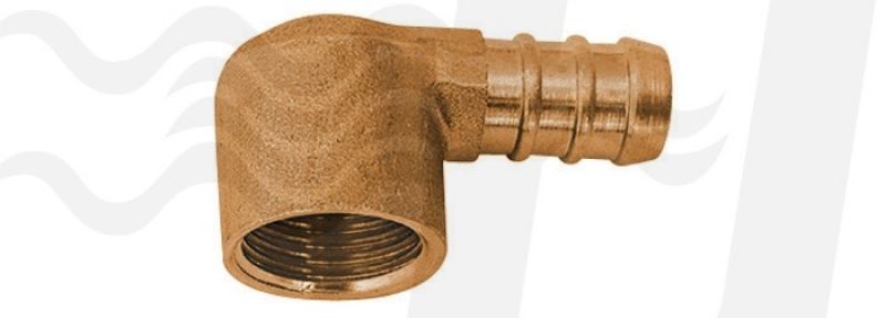 RACCORDO PORTAGOMMA A GOMITO F PER GAS 1/2 Gpl (cf. 10 NR)