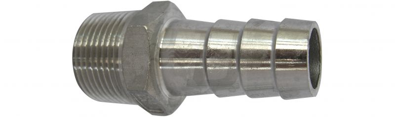 RACCORDO PORTAGOMMA MASCHIO ACCIAIO INOX 3/4"