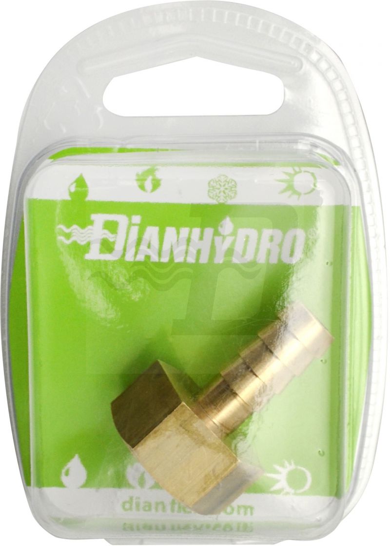 RACCORDO PORTAGOMMA SEMPLICE F PER GAS BLISTER 1/2 Gpl