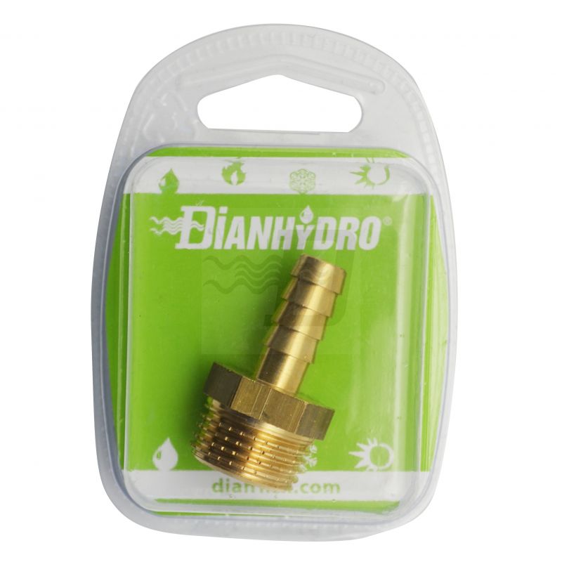 RACCORDO PORTAGOMMA SEMPLICE M PER GAS BLISTER 1/2 Gpl