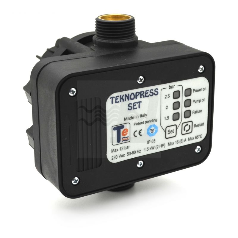 REGOLATORE DI PRESSIONE "TEKNOPRESS" TIME 1.5 bar