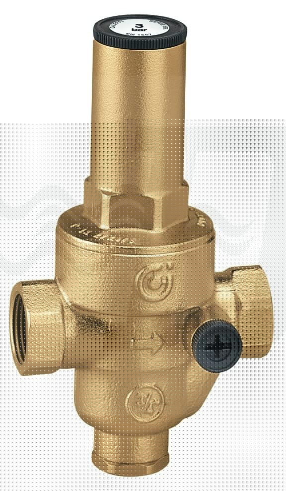 RIDUTTORE DI PRESSIONE FF CON ATTACCO MANOMETRO 1/2"