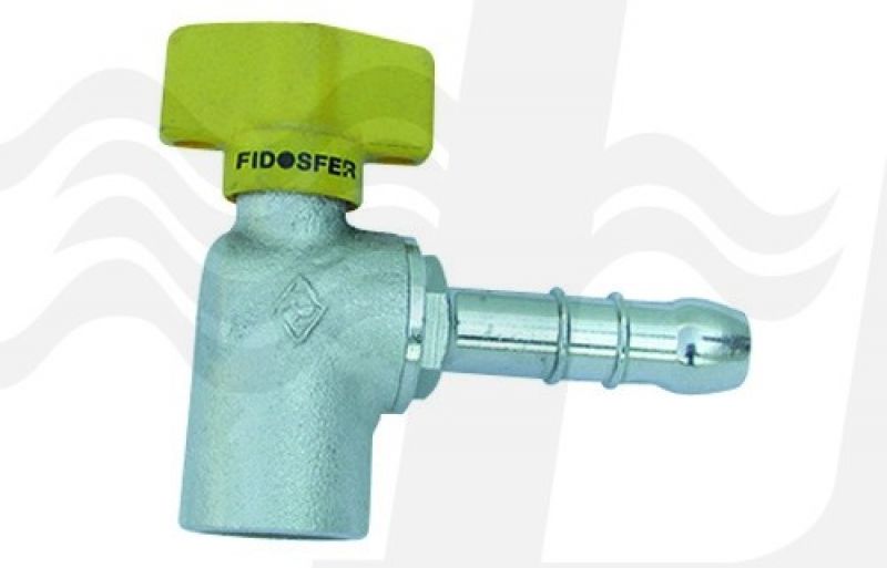 RUBINETTO A SFERA GAS SQUADRA F 1/2 x 9 Gpl (cf. 25 NR)