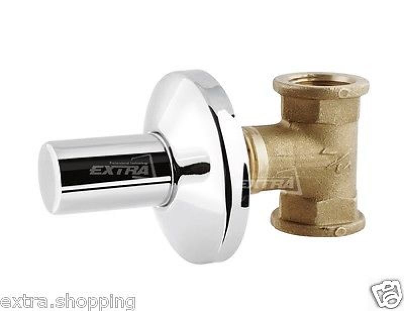 RUBINETTO ARRESTO INCASSO EMMEVI C02317 CROMATO 1/2" 