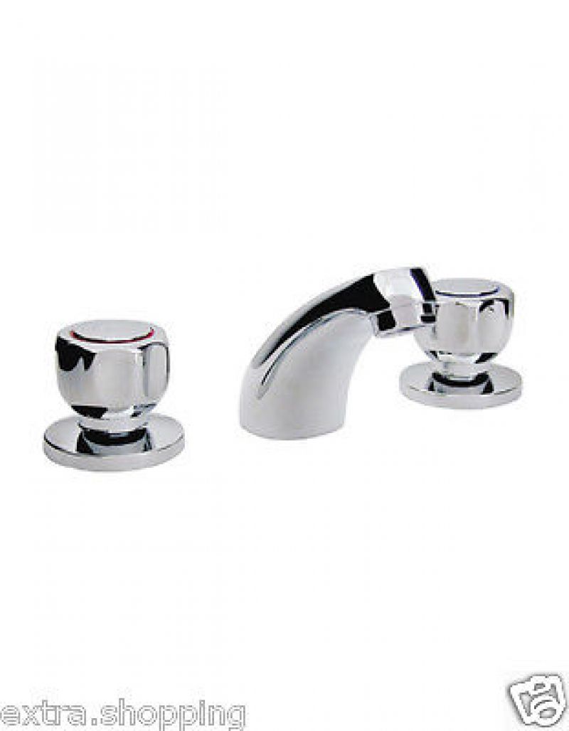 RUBINETTO BATTERIA LAVABO TESTA CIECA  CROLLA LINEA HHO! H25 ART. H26