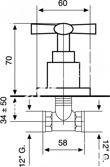 RUBINETTI INCASSO DA 1/2" EMMEVI SPIRIT NEW 31009