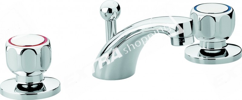 RUBINETTO MISCELATORE BATTERIA LAVABO EMMEVI SOLE 15033 CROMATO