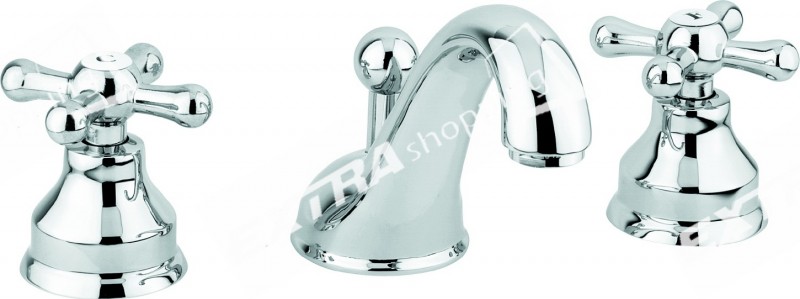 RUBINETTO MISCELATORE BATTERIA LAVABO EMMEVI STELLA 17033 CROMATO