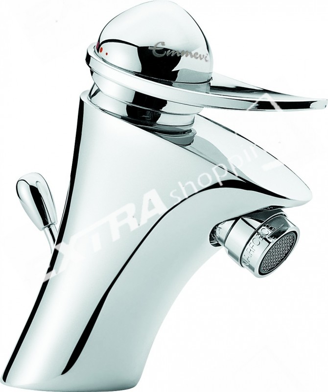 RUBINETTO MISCELATORE BIDET EMMEVI CHEOPE 5004 CROMATO SATINATO COLORE LEGNO