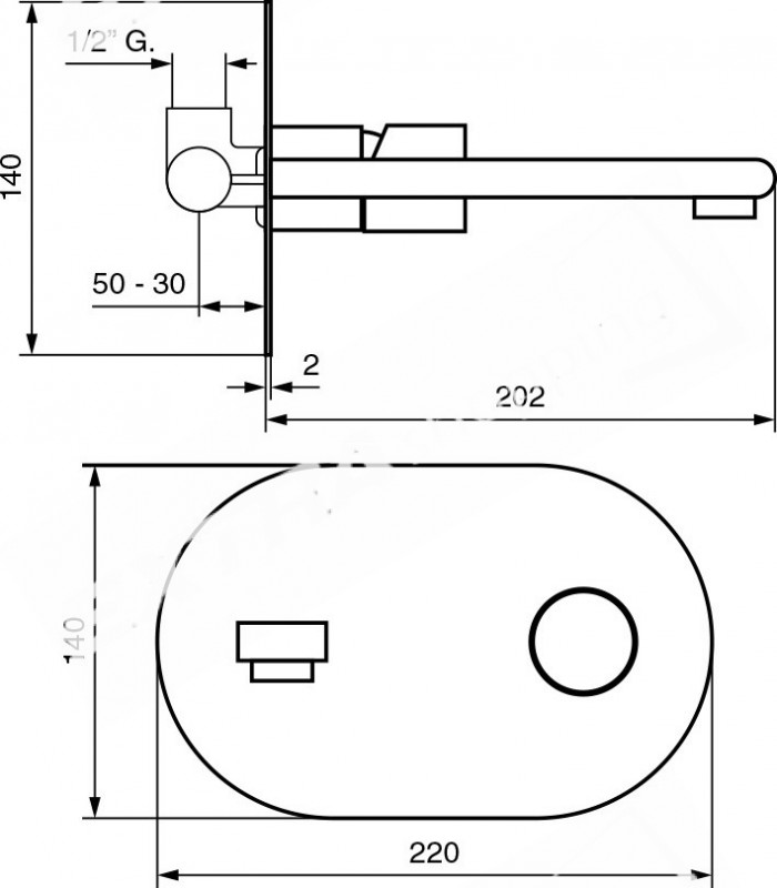 RUBINETTO MISCELATORE EMMEVI  LAVABO INCASSO ADE 78055 EMMEVI CROMATO MODERNO