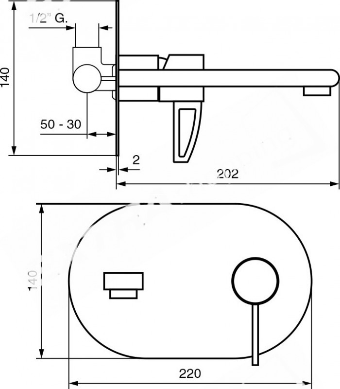 RUBINETTO MISCELATORE EMMEVI  LAVABO INCASSO ADE 78055LA EMMEVI CROMATO MODERNO