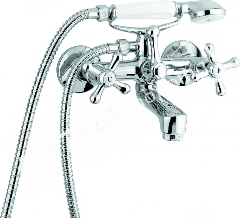 RUBINETTO MISCELATORE GRUPPO VASCA CON ACCESSORI  EMMEVI STELLA 17011 CROMATO