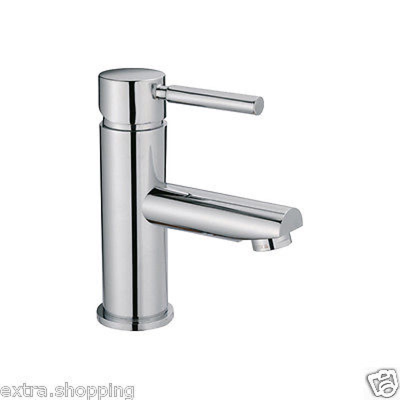 RUBINETTO MISCELATORE LAVABO CROLLA RUBINETTERIE LINEA FORMA 27028 CROMO