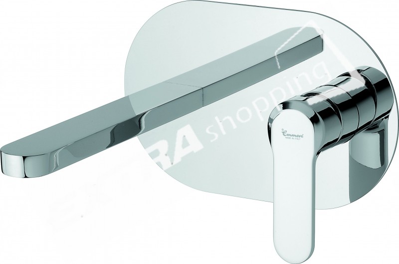 RUBINETTO MISCELATORE LAVABO INCASSO EMMEVI NEFER 77055 CROMATO
