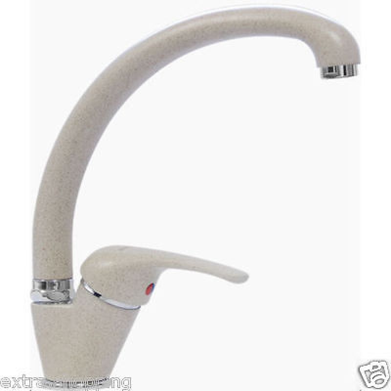 RUBINETTO MISCELATORE LAVELLO CROLLA LINEA HHO! ART. H21420 CROMO AVENA