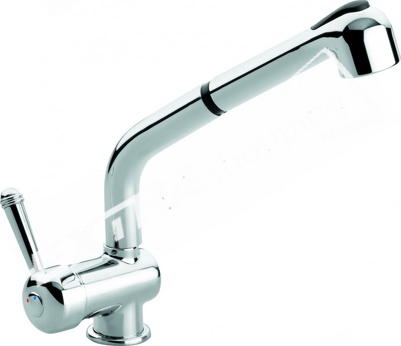RUBINETTO MISCELATORE LAVELLO CUCINA CANNA ESTRAIBILE EMMEVI LAGUNA 4066
