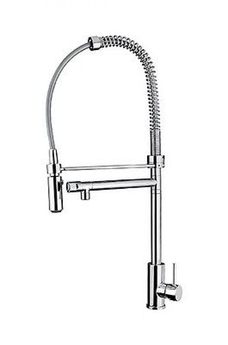 RUBINETTO MISCELATORE LAVELLO CUCINA DOCCETTA ORIENTABILE EMMEVI PIPER 45211