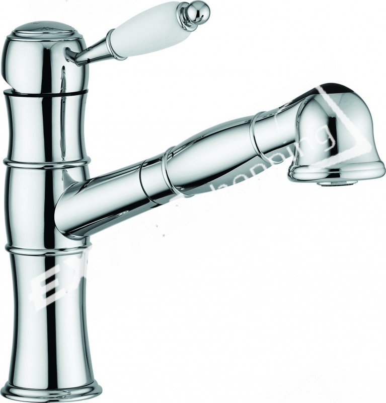 RUBINETTO MISCELATORE LAVELLO CUCINA DOCCIA ESTRAIBILE EMMEVI LAGUNA 40065