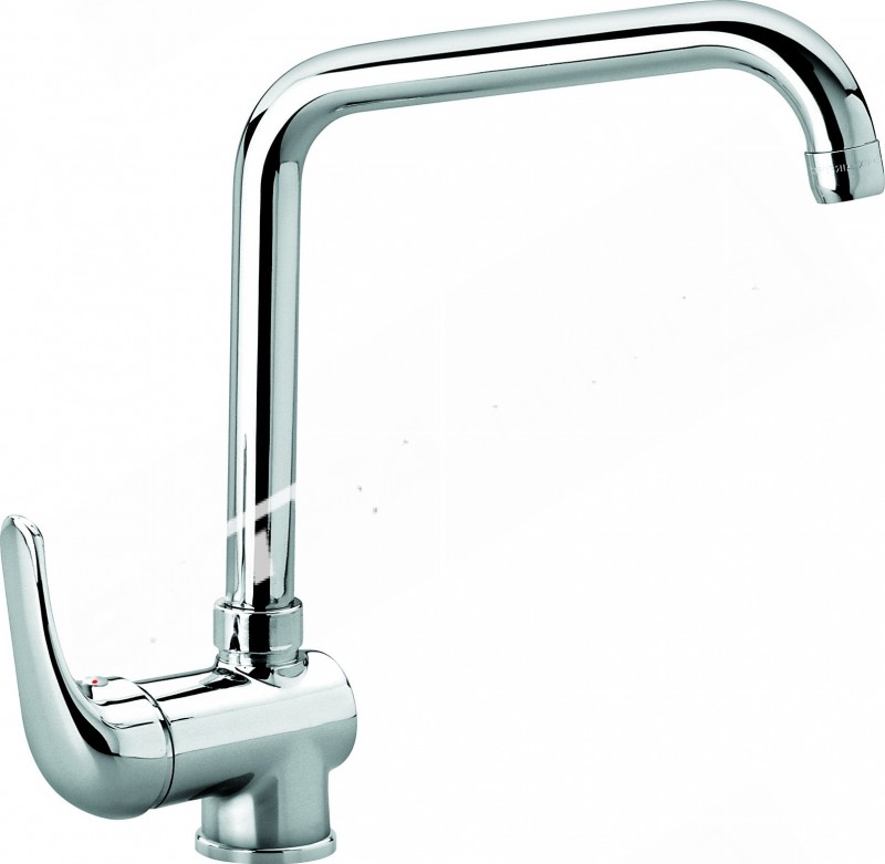 RUBINETTO MISCELATORE LAVELLO CUCINA EMMEVI GIGLIO 8075 CROMATO