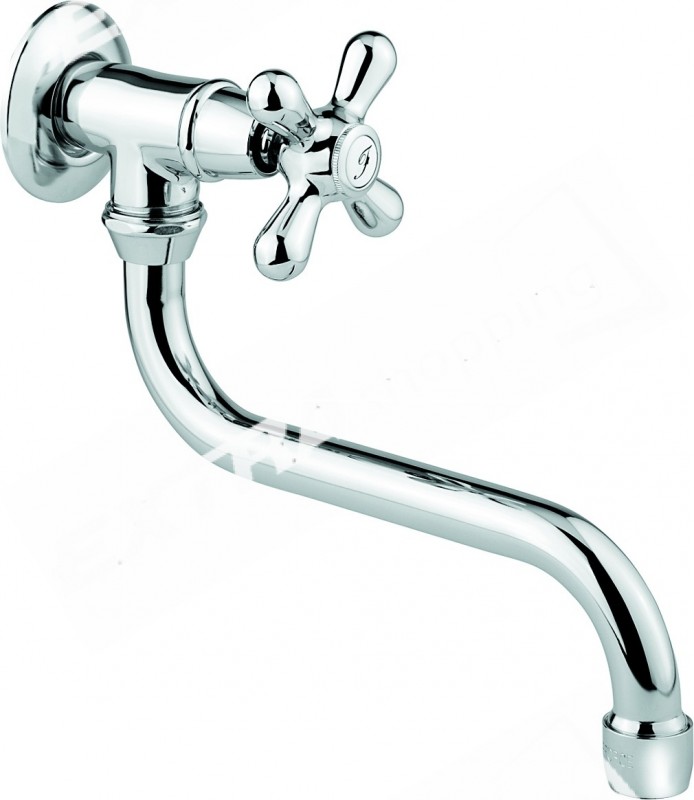 RUBINETTO SNODO BOCCA S GIREVOLE EMMEVI DECO'  CLASSIC 12006S CROMO RAME BRONZO