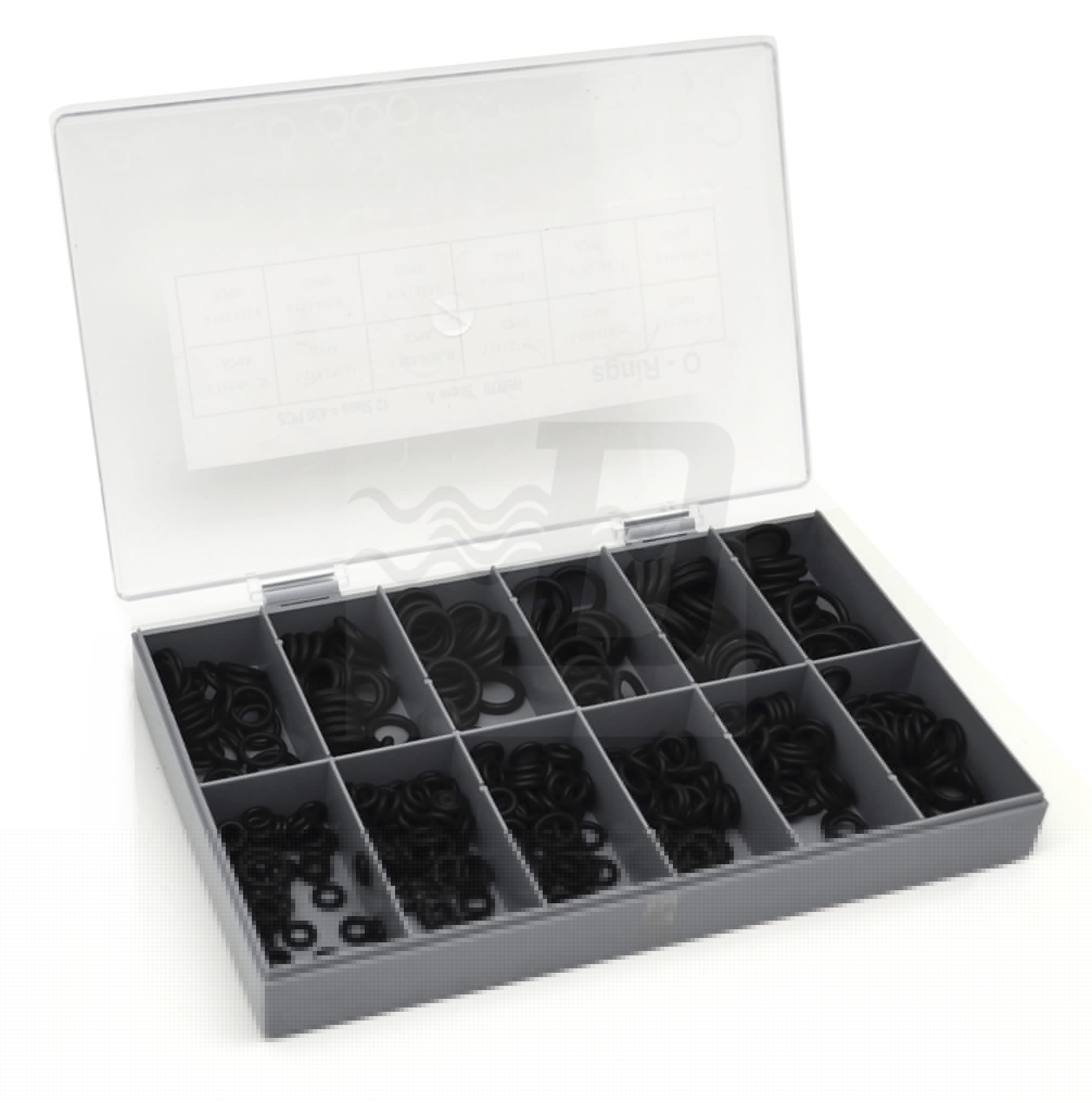SCATOLA ASSORTITA 430 PZ O-RING Assortite