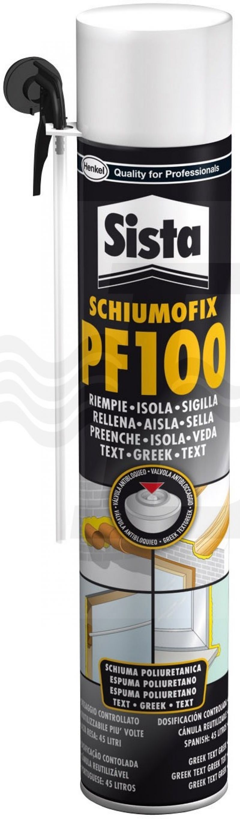 SCHIUMOFIX SISTA POLIURETANICA HENKEL 750 ml