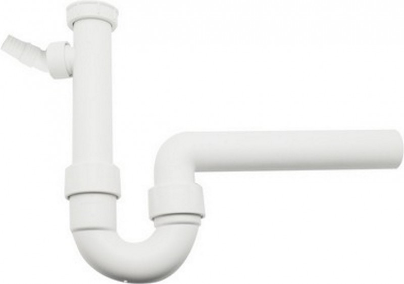 SIFONE PER LAVELLO AD UNA BACINELLA 1"1/2 - 1"1/4 - Diam. 40