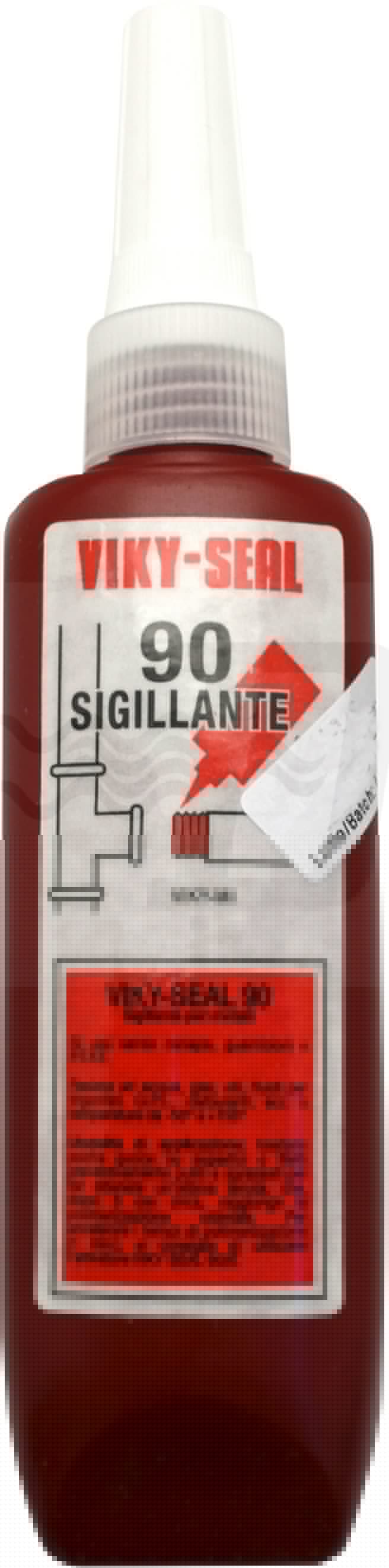 SIGILLANTE ANAEROBICO FRENAFILETTI TIPO ROSSO VIKY-SEAL ml 100 (cf. 10 NR)