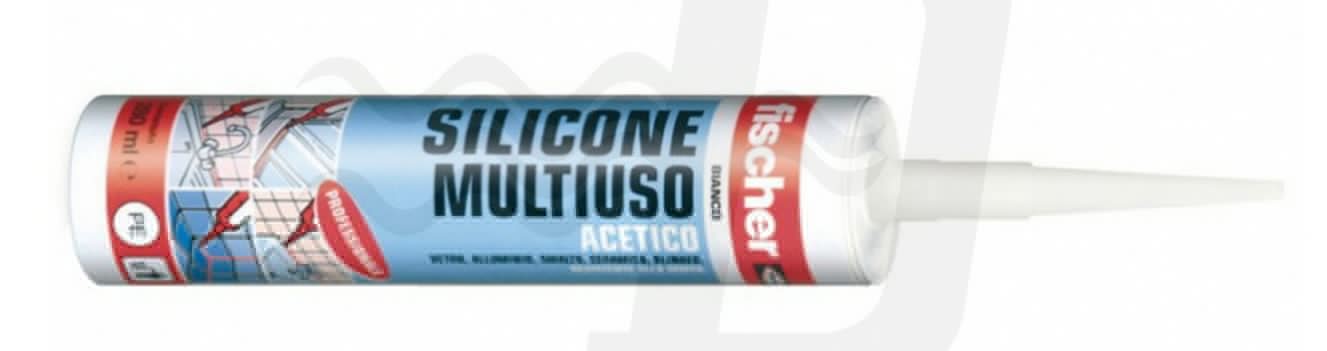 SILICONE MULTIUSO ACETICO Bianco (cf. 25 NR)