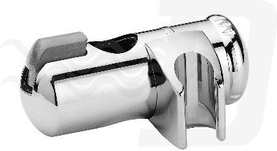 SUPPORTO SCORREVOLE IN ABS CROMATO PER ASTA D. 25 MM Cromo