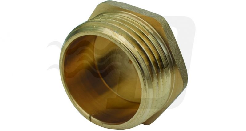 TAPPO MASCHIO OTTONE GIALLO IBP 3/8" (cf. 10 NR)