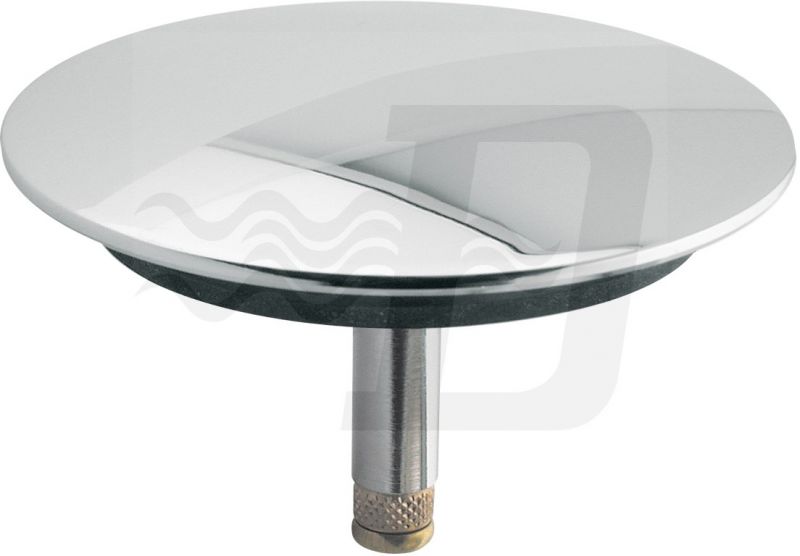 TAPPO SALTERELLO IN OTTONE CROMATO PER COLONNA VASCA Diam. 70