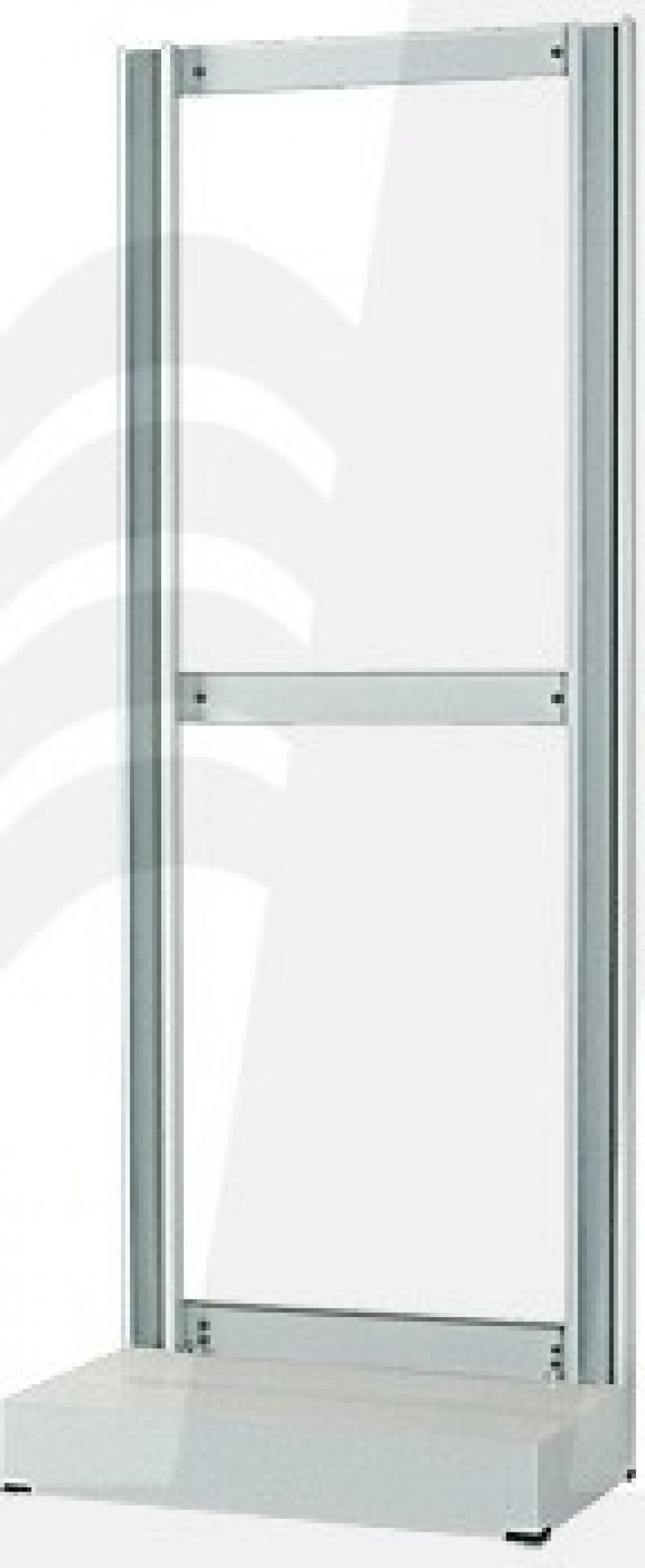 TELAIO IN METALLO VUOTO CON BASE V404 - MM 610 x H.1650 mm H. 1650 x L. 610