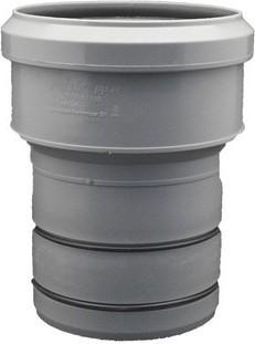 TRONCHETTO IN PP ATTACCO AL PVC CON GUARN. OR 110/100 L.90