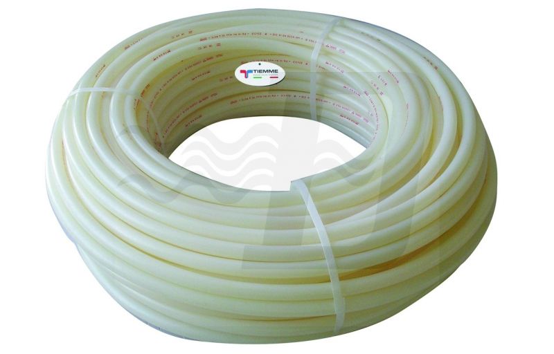 TUBO IN POLIETILENE RETICOLATO COBRA-PEX BIANCO 15 x 2,5 (cf. 100 MT)