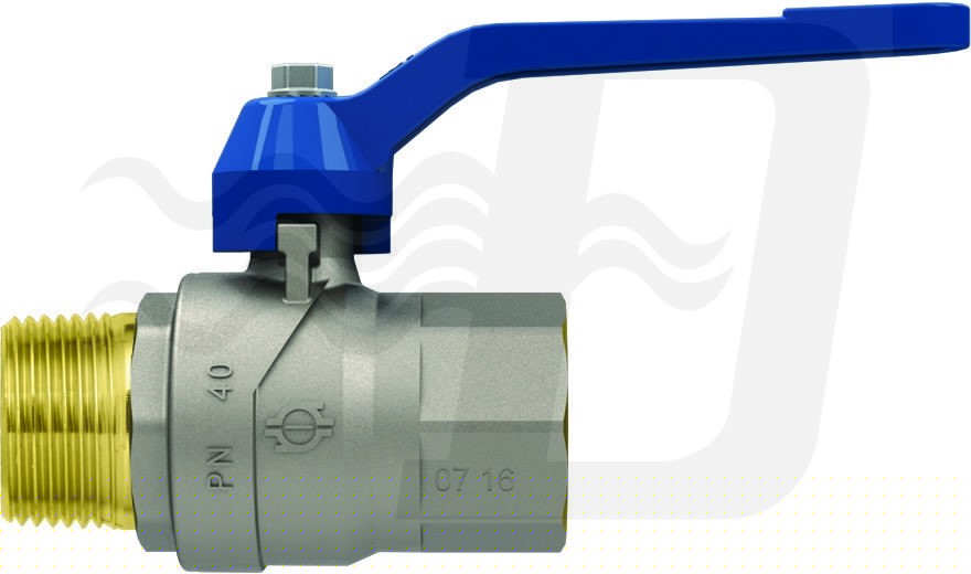 VALVOLA A SFERA CON LEVA EVOLUTION MASCHIO-FEMMINA 3/4" (cf. 24 NR)