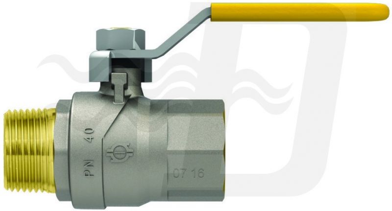 VALVOLA A SFERA GAS CON LEVA FUTURGAS MF 1"1/2 (cf. 4 NR)