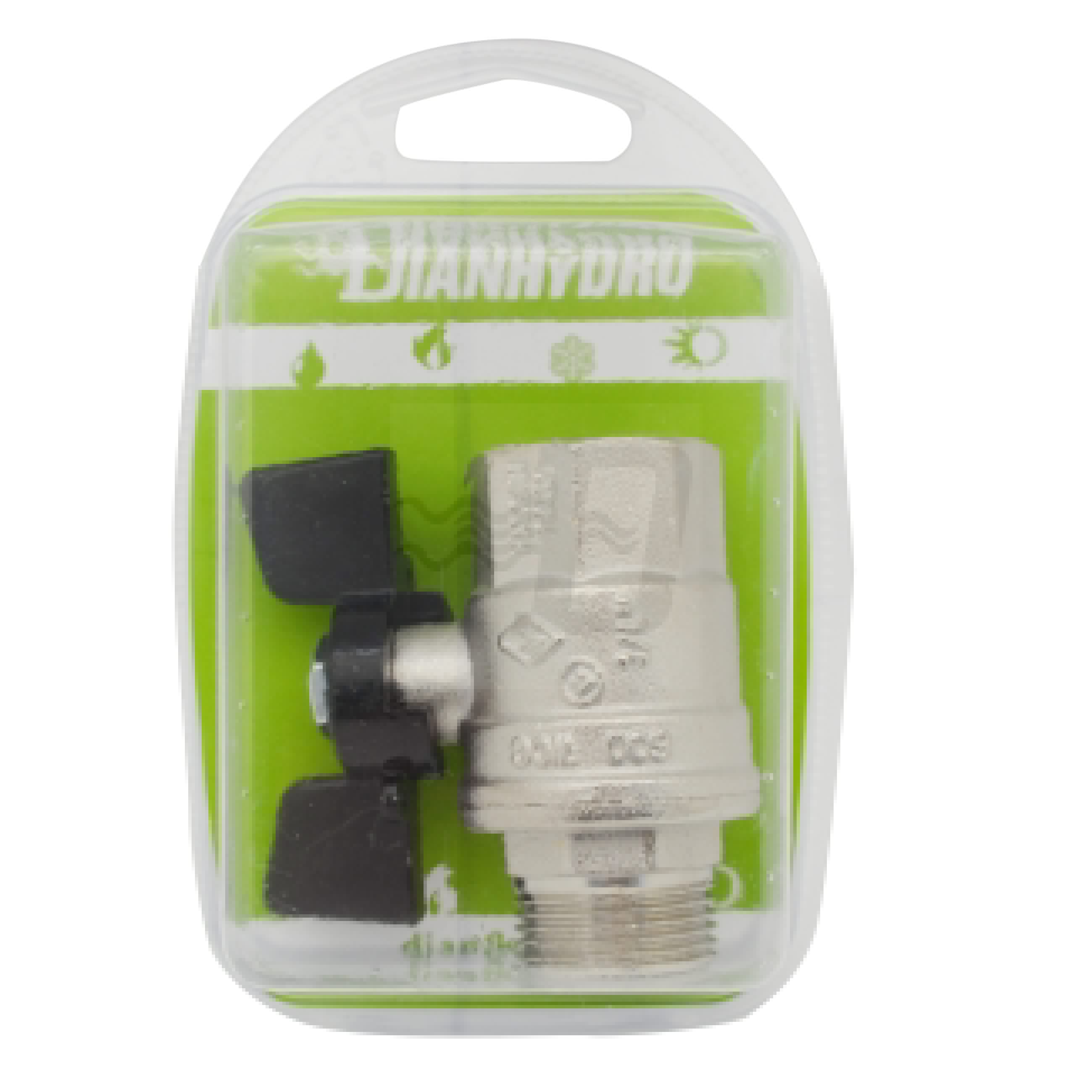 VALVOLA A SFERA MF CON FARFALLA BLISTER 1" DN 25 40